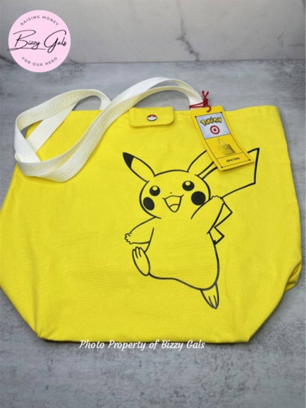 30th Anniversary Pokémon x Target Reusable Tote Yellow